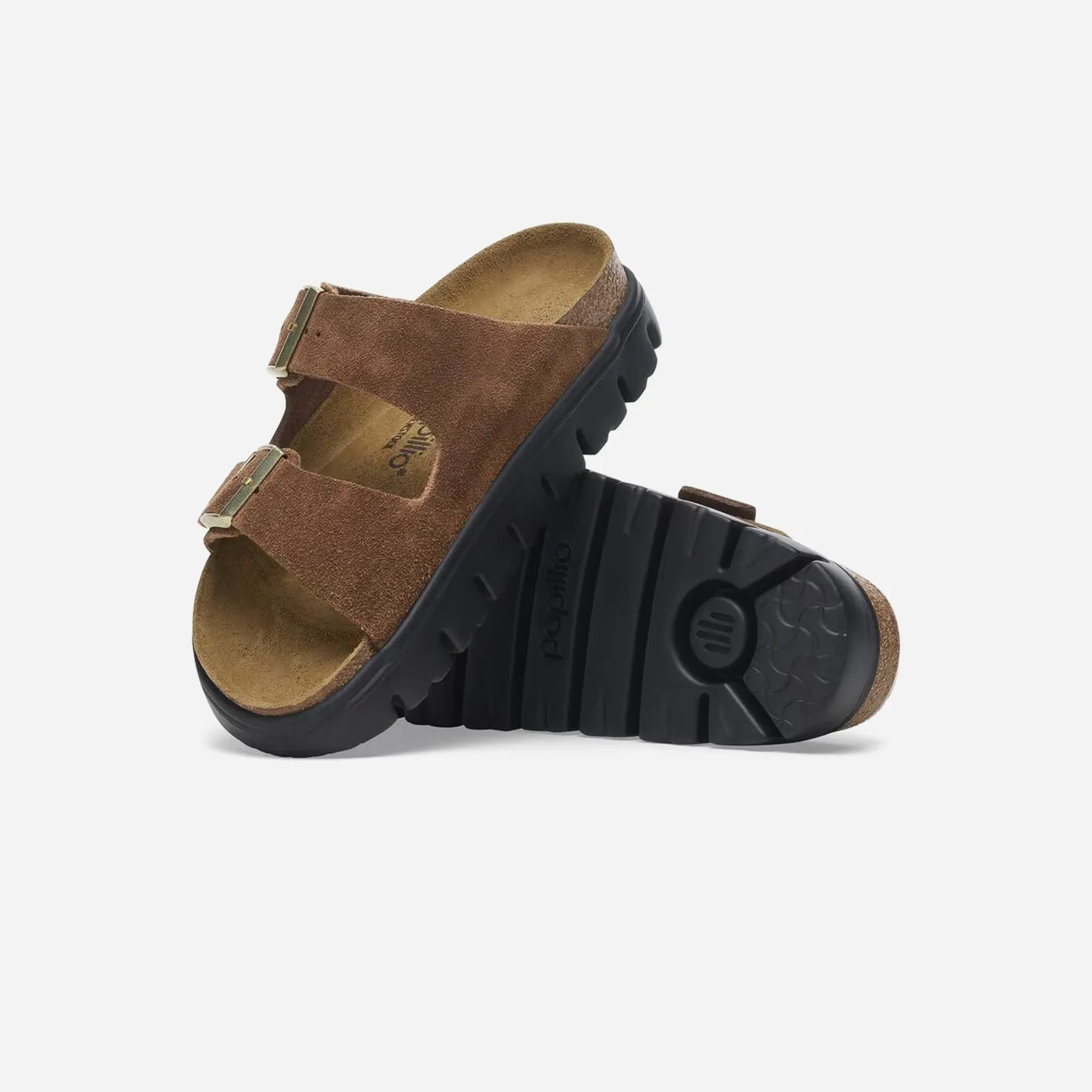 Birkenstock Arizona Chunky LEVE Dark Tea/Black WMNS