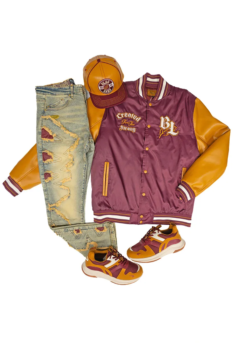 Created For The Strong Jacket Bundle, Bitten Denim Jeans, and P.O.T. Strapback Hat (Sneakers not included)