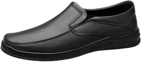 Fashion Loafers for Men's Vegan Leather Business Solid Color Round Toe Heel Non Slip Anti-Slip Low Top Rubber Sole Outdoor Fashion Loafers for Men's Vegan Leather Business Solid Color Round Toe Heel Non Slip Anti-Slip Low Top Rubber Sole Outdoor