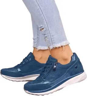Ladmiple Shoes For Women Sneakers Slip Ons Breathe Walking Shoes Casual Fashion Non Slip Platform Running Tennis Shoes