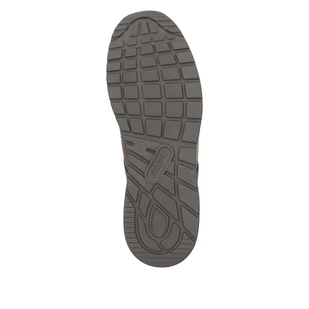 Rieker B1051-25 Mens Brown Hands Free Slip On Shoes