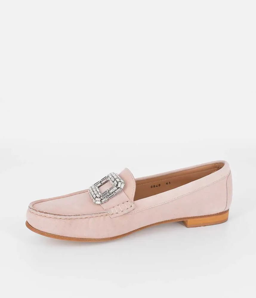 Vittoria Mengoni Stylish Beige Loafers