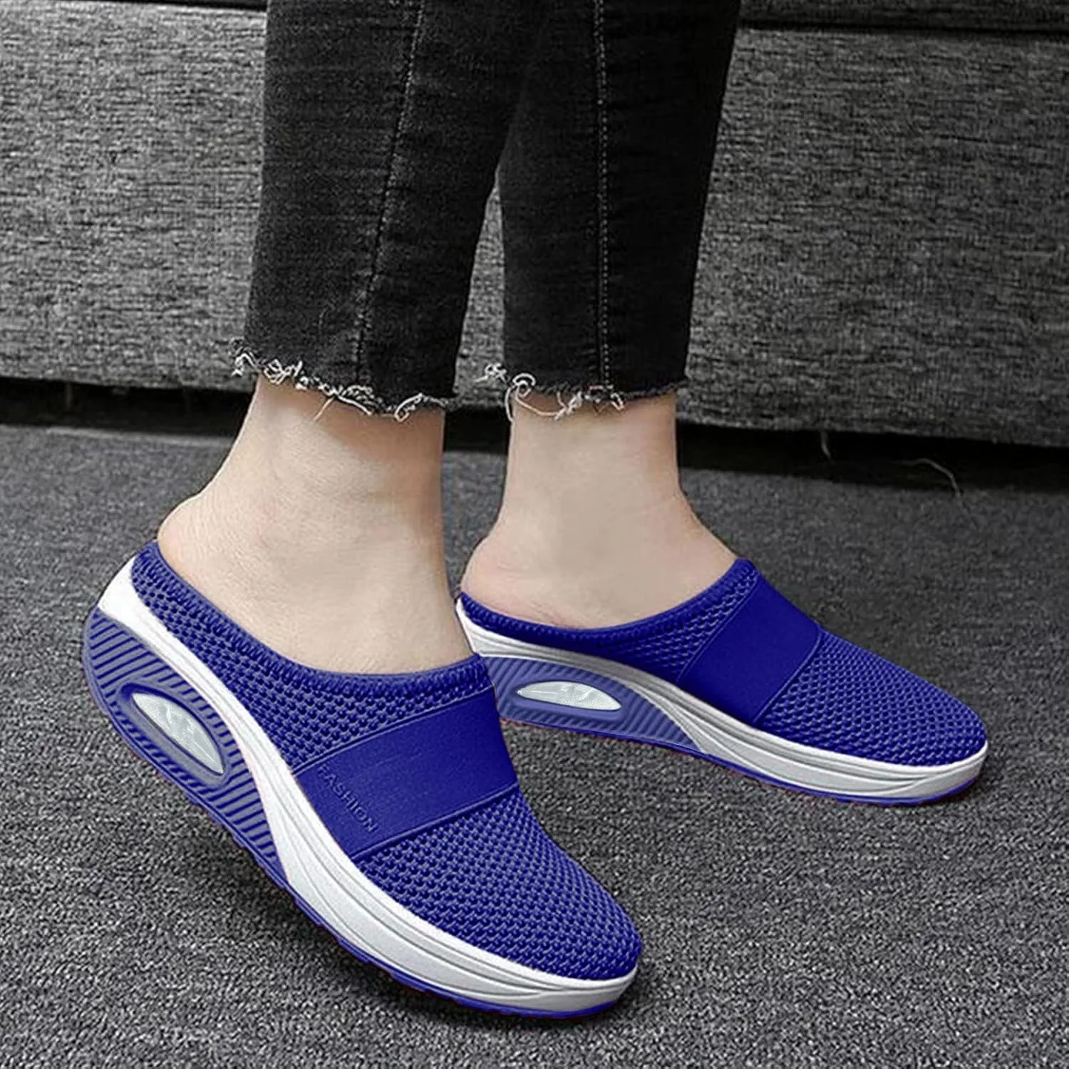 Women Diabetic Walking Shoes Non Slip Work Shoes Women Food Service Casual Slip On Shoes Walking Sneakers Steel Toe Tennis Shoe Loafers Dress Shoe