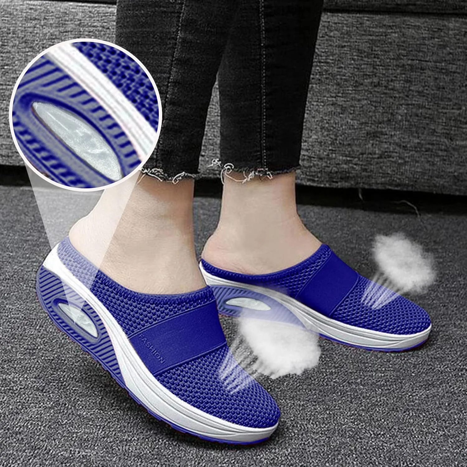 Women Diabetic Walking Shoes Non Slip Work Shoes Women Food Service Casual Slip On Shoes Walking Sneakers Steel Toe Tennis Shoe Loafers Dress Shoe