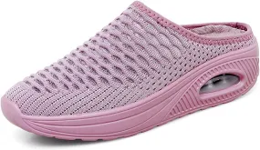 Womens Slip On Clogs and Mules Orthopedic Arch Support Backless Slippers Lightweight Breathable Casual Mesh Sandal Comfortable Round Toe Mules Garden Shoes Womens Slip On Clogs and Mules Orthopedic Arch Support Backless Slippers Lightweight Breathable Casual Mesh Sandal Comfortable Round Toe Mules Garden Shoes