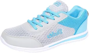 ZSpzx Womens Sneakers Lace Up Air Cushion Knit Running Shoes Lightweight Tennis Walking Shoe Ladies Mesh Breathable Work Fashion Sneaker Athletic Comfortable Casual Shoes for Gym Travel Daily Wear